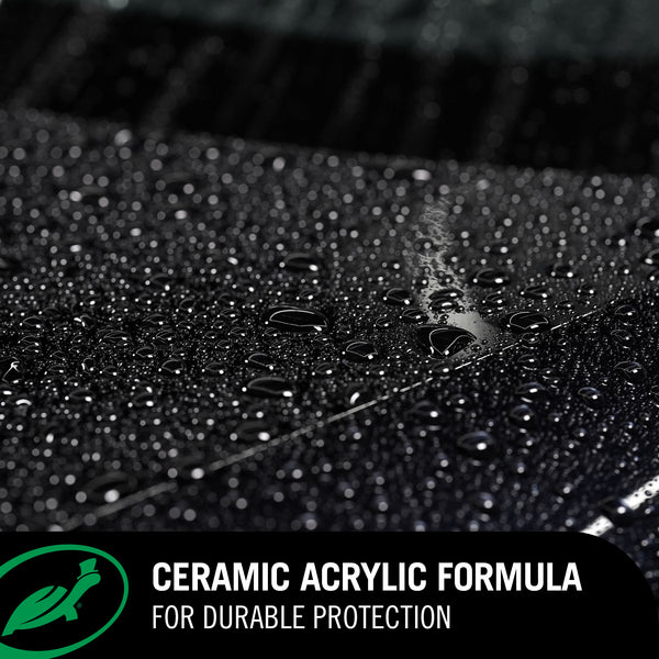 Super hydrophobicpolymers deliver extreme water beading and chemical resistant protection that lasts for months.